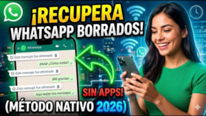 📱 Cómo Recuperar EN LINEA Y Mensajes Eliminados en WhatsApp: Guía Completa Paso a Paso en 2026